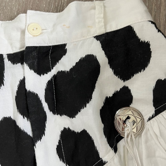 Vintage Cow Print Skirt - Picture 4 of 4